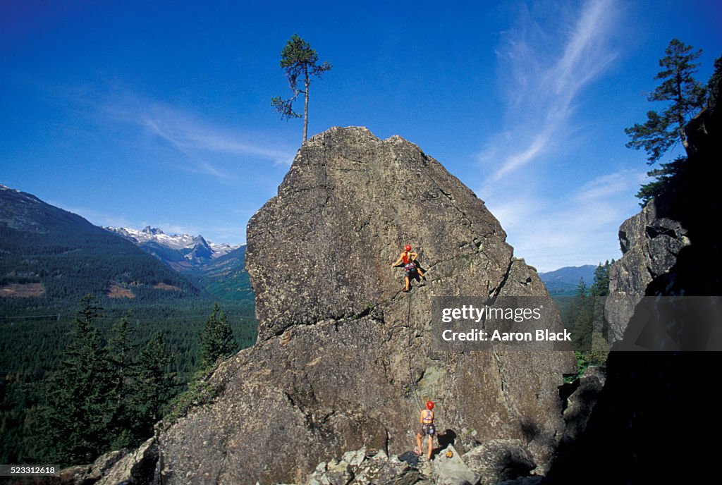 Rock climbers