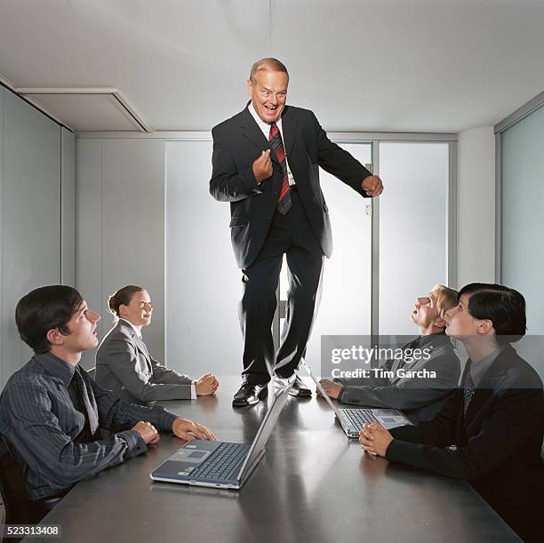 businesspeople in conference room - board room meeting funny stock pictures, royalty-free photos & images