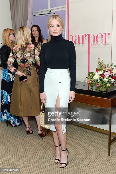 Kaitlin Doubleday attends harper x Harper's BAZAAR May Issue Event Hosted By Hailee Steinfeld And Laura Brown at Sunset Tower Hotel on April 22, 2016...