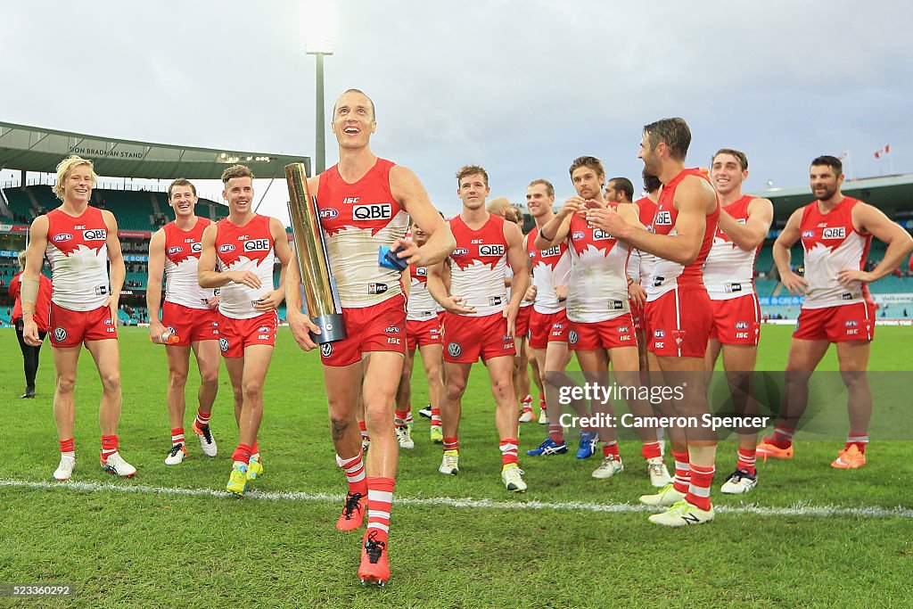 AFL Rd 5 - Sydney v West Coast