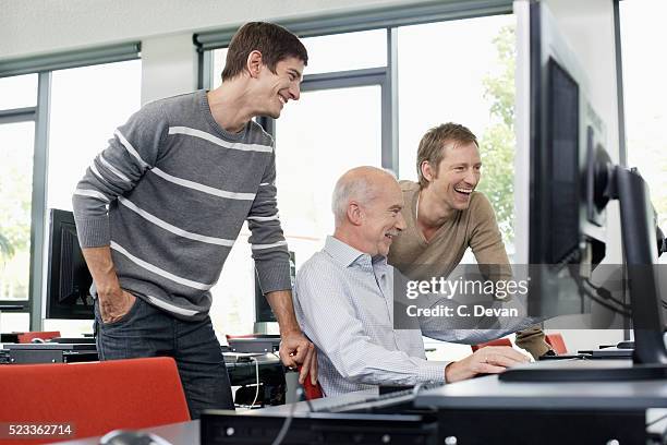 Seniors Computer Lab Photos and Premium High Res Pictures - Getty Images