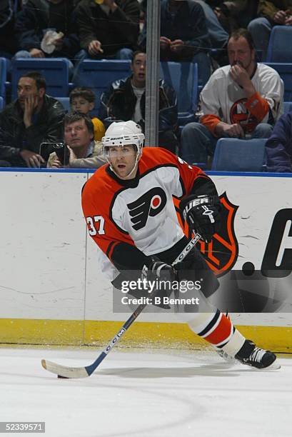 Player Eric Desjardins of the Philadelphia Flyers.