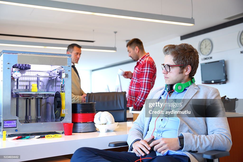 3D printer office