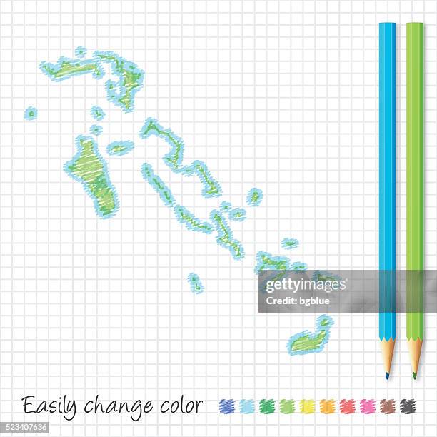 Bahamas Map. Simple One Color 138 Nassau Bahamas Map Stock Photos, High-Res Pictures, and Images ...