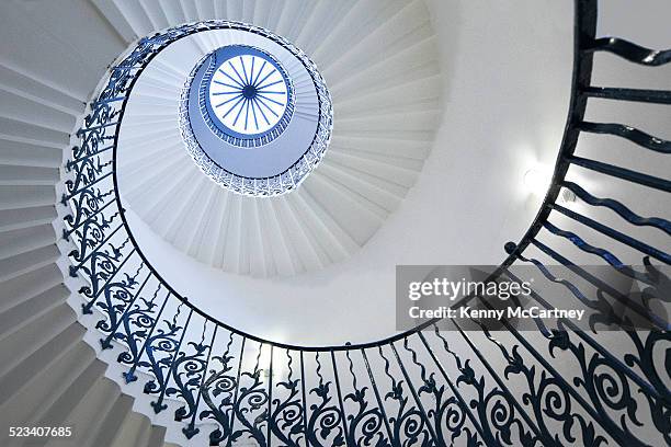 spire staircase - greenwich park london stock pictures, royalty-free photos & images