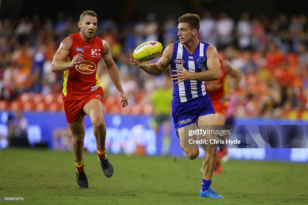 AFL Rd 5 - Gold Coast v North Melbourne