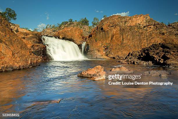 edith falls, nitmiluk national park - edith falls stock pictures, royalty-free photos & images