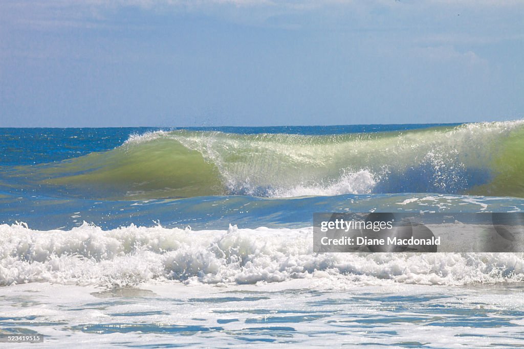 An ocean wave