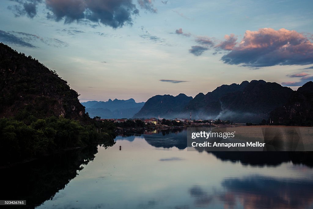 Sunrise at Phong Nha-Ke Bang National Park