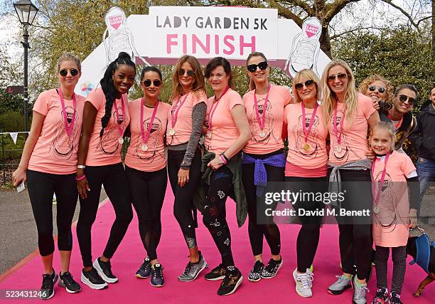 Marissa Montgomery, AJ Odudu, Roxie Nafousi, Millie Mackintosh, Jasmine Guinness, Vogue Williams, Mika Simmons, Jenny Halpern Prince, Kelly Hoppen...