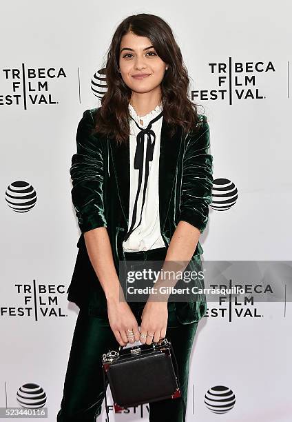 Actress Sofia Black D'Elia attends Tribeca Tune In: 'The Night Of' Screening during 2016 Tribeca Film Festival at SVA Theatre 1 on April 22, 2016 in...