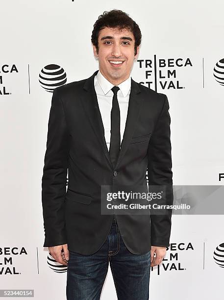 Actor Ariya Ghahramani attends Tribeca Tune In: 'The Night Of' Screening during 2016 Tribeca Film Festival at SVA Theatre 1 on April 22, 2016 in New...