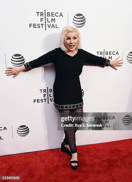 Debbie Harry attends "SHOT! The Psycho-Spiritual Mantra Of Rock" Screening during 2016 Tribeca Film Festival on April 22, 2016 in New York City.