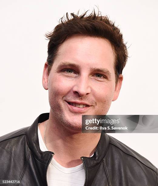 Actor Peter Facinelli attends "SHOT! The Psycho-Spiritual Mantra Of Rock" Screening during 2016 Tribeca Film Festival on April 22, 2016 in New York...