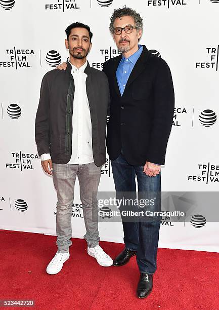 Actor, rapper Riz Ahmed aka Riz MC and actor John Turturro attend Tribeca Tune In: 'The Night Of' Screening during 2016 Tribeca Film Festival at SVA...