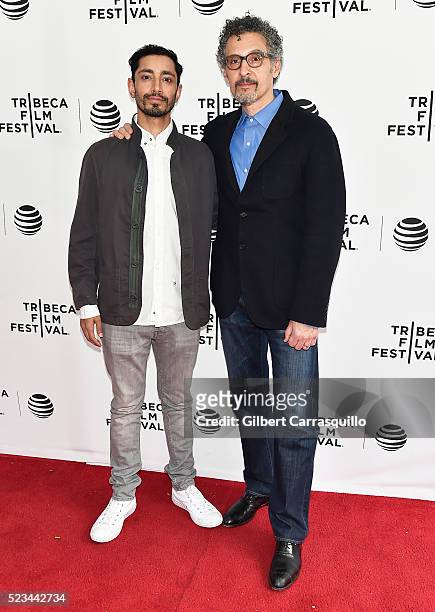Actor, rapper Riz Ahmed aka Riz MC and actor John Turturro attend Tribeca Tune In: 'The Night Of' Screening during 2016 Tribeca Film Festival at SVA...