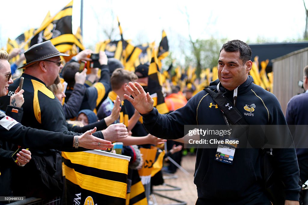 Saracens v Wasps - European Rugby Champions Cup Semi Final