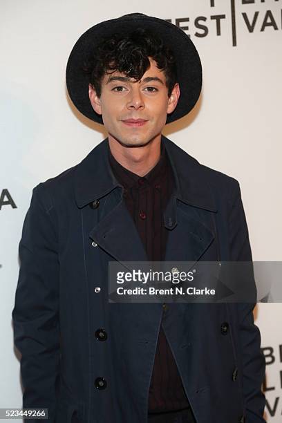Paul Iacono attends the screening of "SHOT! The Psycho-Spiritual Mantra of Rock" during the 2016 Tribeca Film Festival held at Spring Studios on...