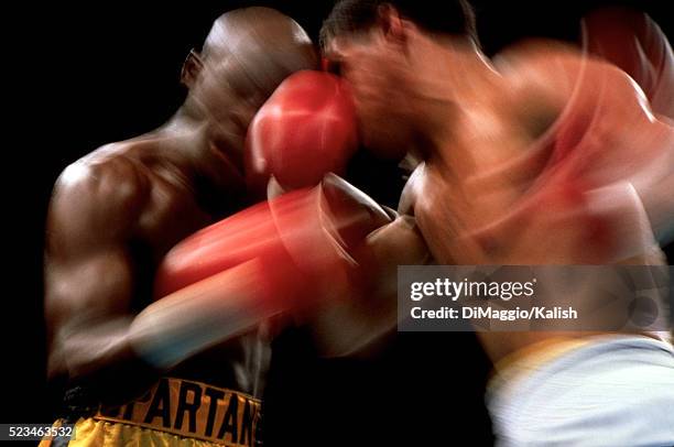 boxers - boxing fight stock pictures, royalty-free photos & images