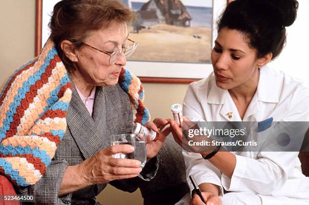 home health care - people showing respect stock pictures, royalty-free photos & images