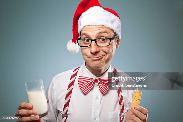 have a very merry nerdy christmas! - benstevens stock pictures, royalty-free photos & images