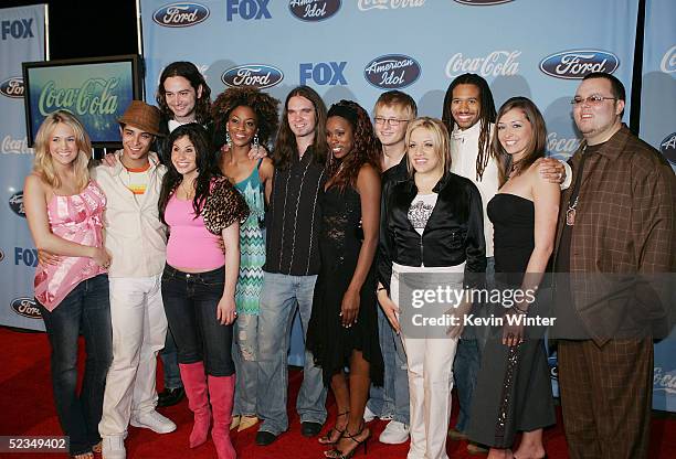 Carrie Underwood, Mario Vasquez, Mikalah Gordon, Constantine Maroulis, Nadia Turner, Bo Bice, Vonzell Solomon, Anthony Fedorov, Jessica Sierra, Anwar...