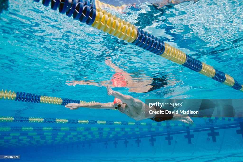 Underwater View of Swimmer
