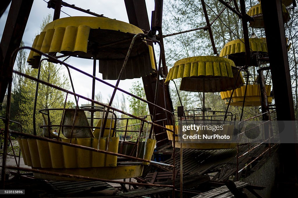 30th anniversary of the Chernobyl accident, the abandoned city Pripyat