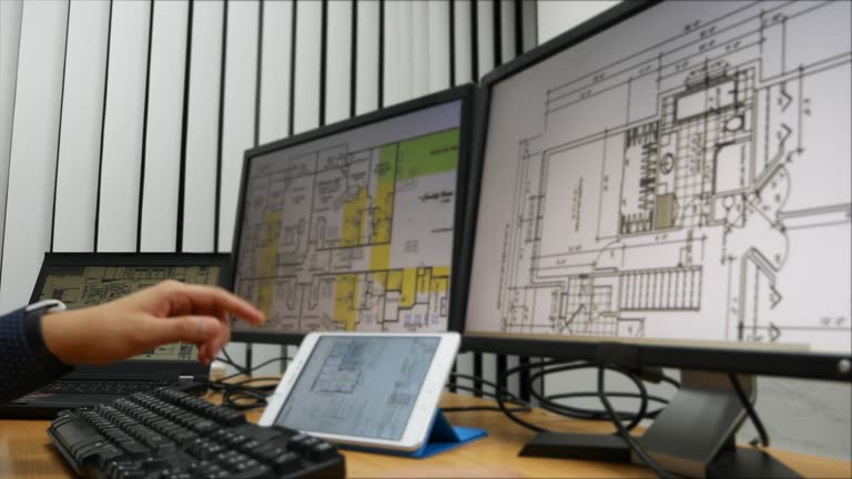 Atrchitect Using Computer 1,792 Inside Computer Illustration Stock Videos, Footage, & 4K Video ...