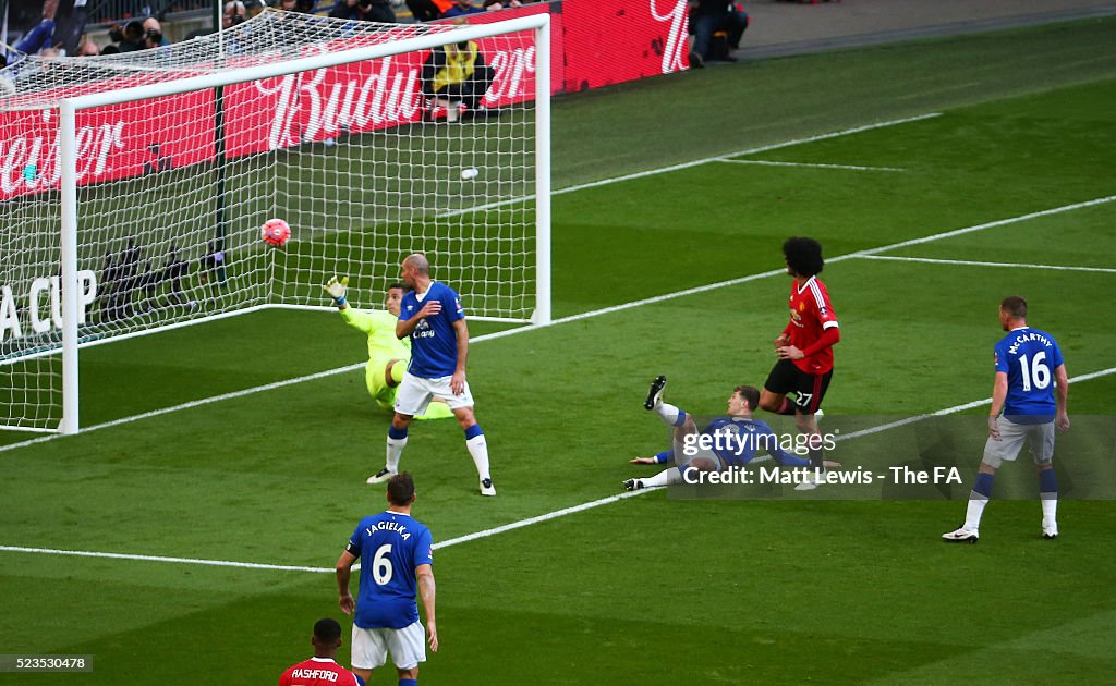 Everton v Manchester United - The Emirates FA Cup Semi Final