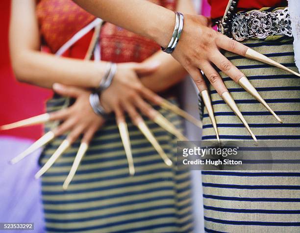 dancers wearing traditional costume - hugh sitton stock pictures, royalty-free photos & images