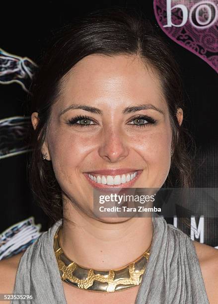 Actress Alli Caudle attends the 2nd Annual Artemis Film Festival-Red Carpet Opening Night/Awards Presentation at Ahrya Fine Arts Movie Theater on...