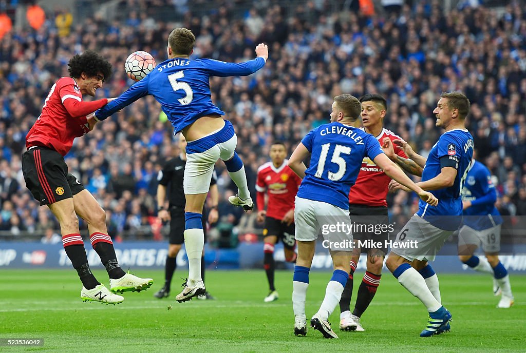 Everton v Manchester United - The Emirates FA Cup Semi Final