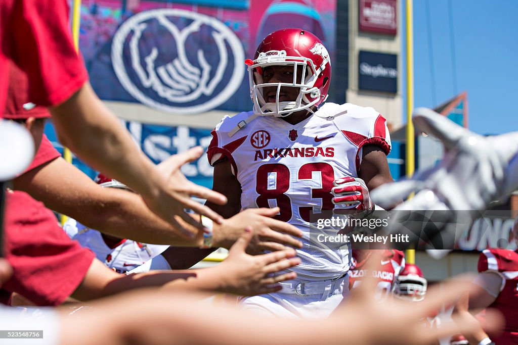 Arkansas Razorback Spring game 2016