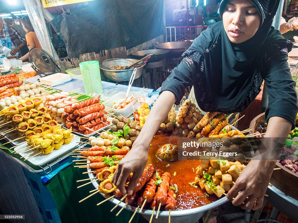 Karon Market Karon Market In Phuket Night Food Market High-Res Stock Photo - Getty ...