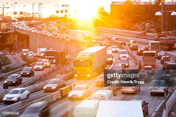 traffic - stockholm stockfoto's en -beelden