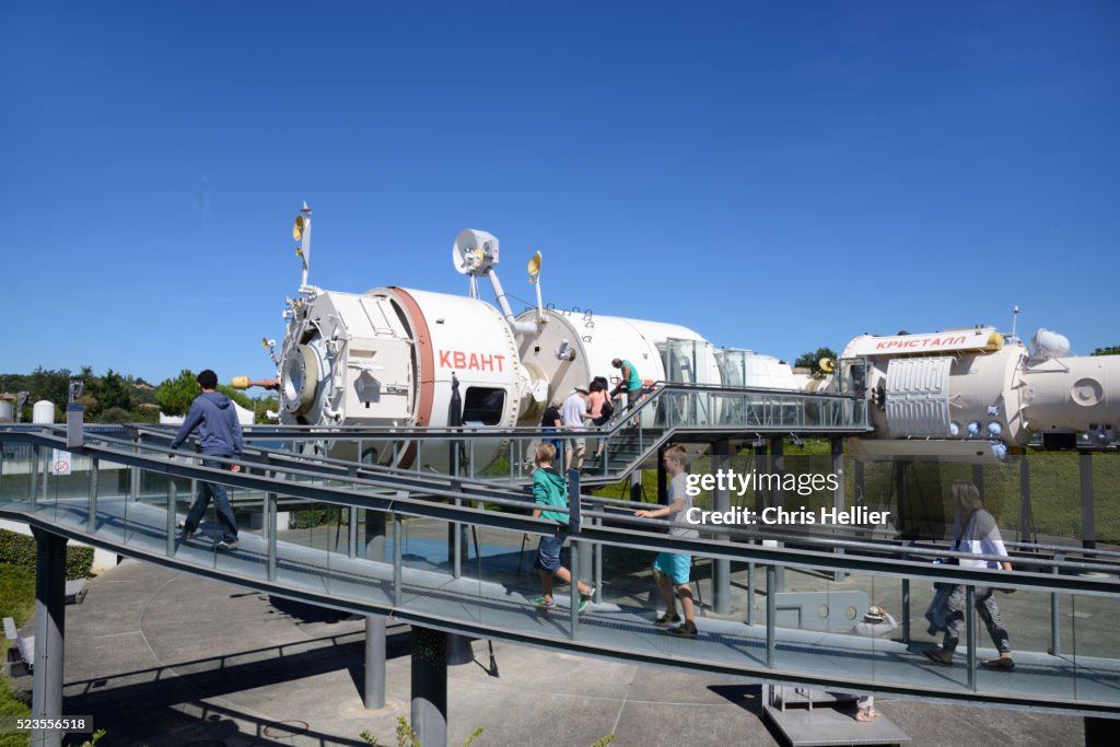 Russian MIR Space Station Cité de l'Espace Toulouse