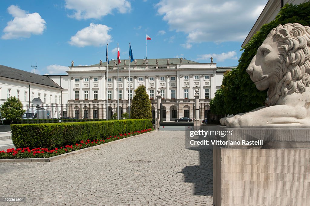 Presidential Palace in Warsaw