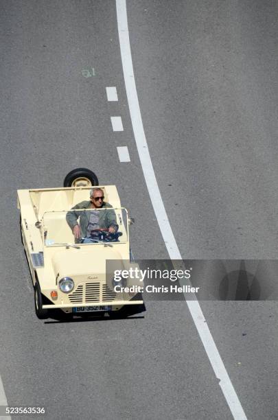 austin mini moke monaco - monaco cars stock pictures, royalty-free photos & images