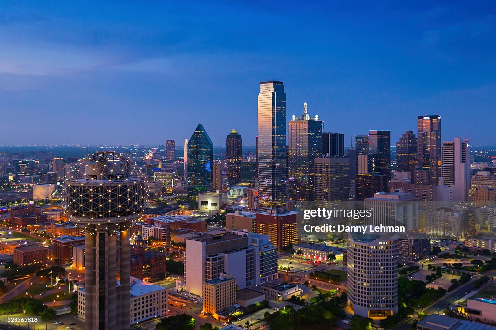 Dallas Texas skyline