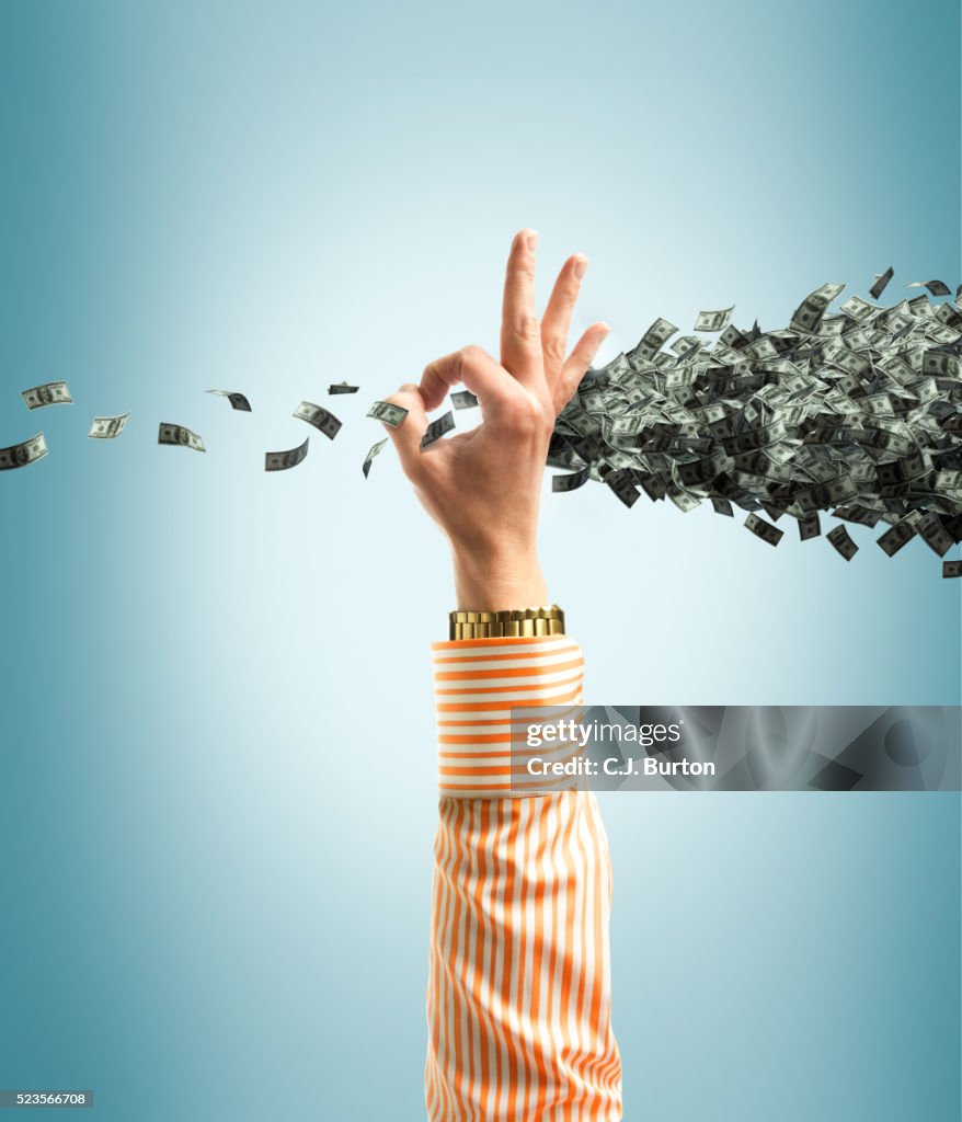 Money through hands
