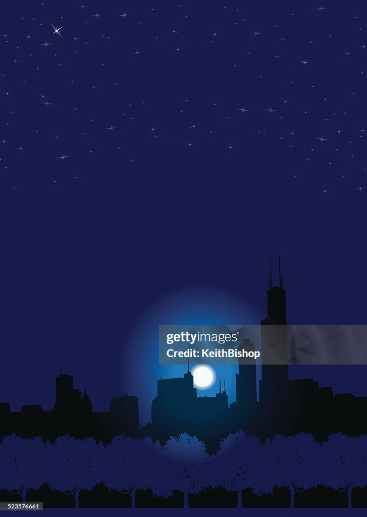 City Night Background