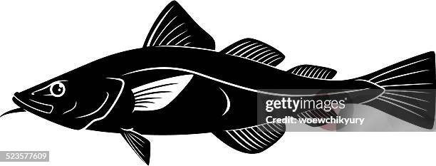 Cod Fish Vector Photos and Premium High Res Pictures - Getty Images