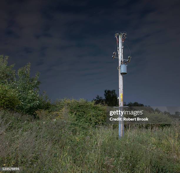 306 Telephone Pole Transformer Stock Photos, High-Res Pictures, and ...