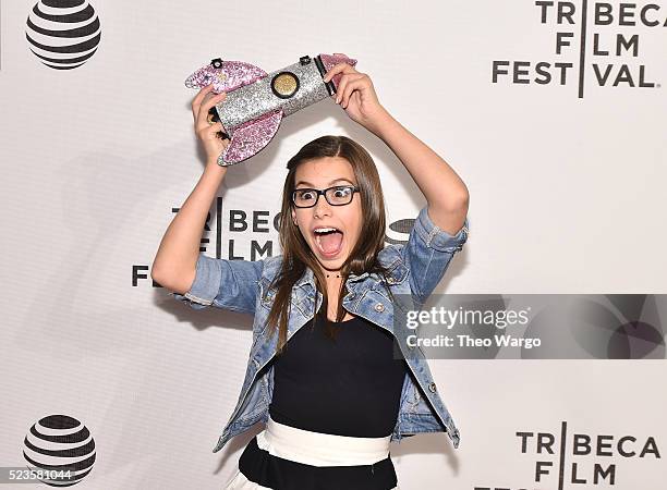 Actress Madisyn Shipman attends "Geezer" Premiere - 2016 Tribeca Film Festival at Spring Studios on April 23, 2016 in New York City.