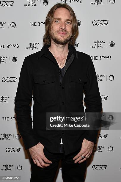 Co-director Kevin Ford attends "the bomb" premiere during the 2016 Tribeca Film Festival at Gotham Hall on April 23, 2016 in New York City.