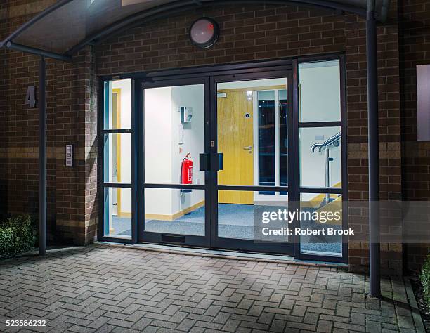 Block Building Lobby Building Lobby Night Photos and Premium High Res Pictures - Getty Images