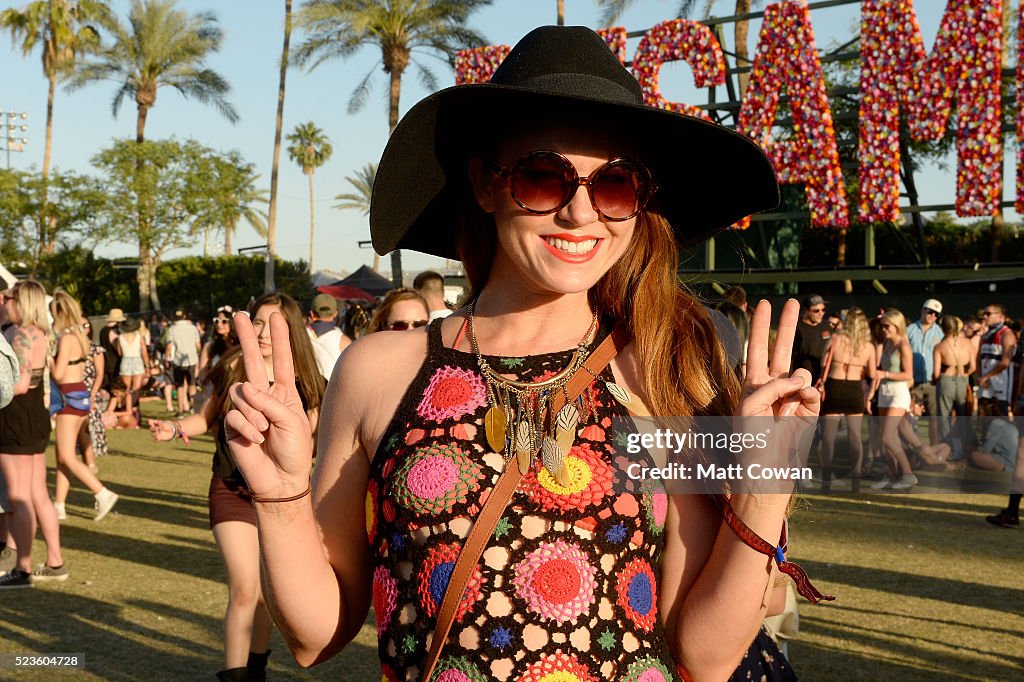 Street Style At The 2016 Coachella Valley Music And Arts Festival - Weekend 2