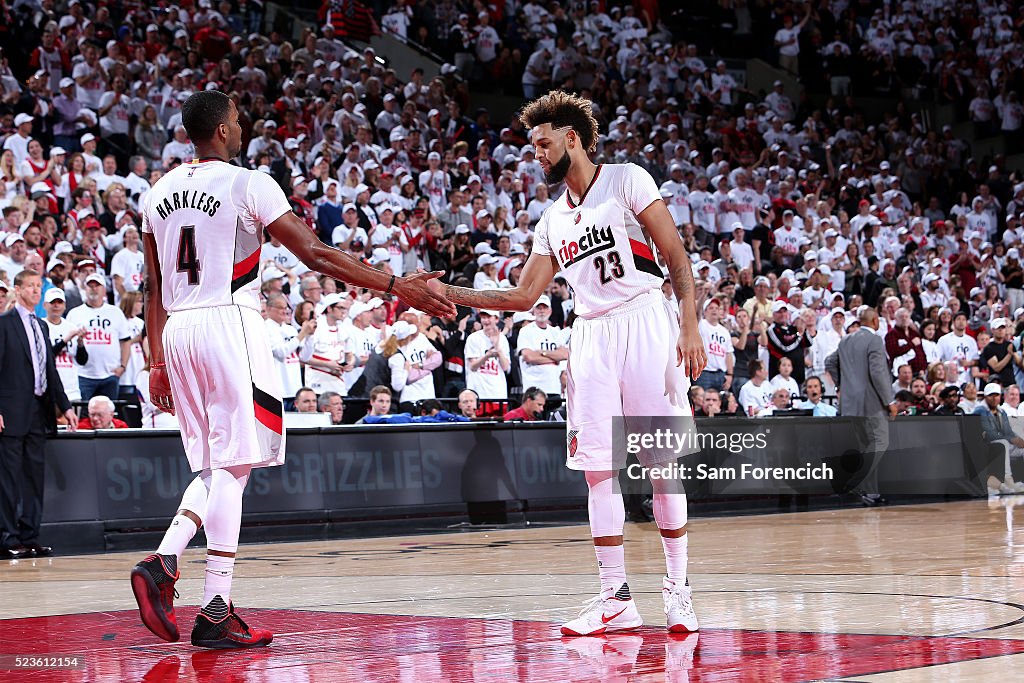 Los Angeles Clippers v Portland Trail Blazers - Game Three