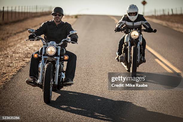 Motorcycle Two Men Male Friendship Motorcycle Photos and Premium High Res Pictures - Getty ...
